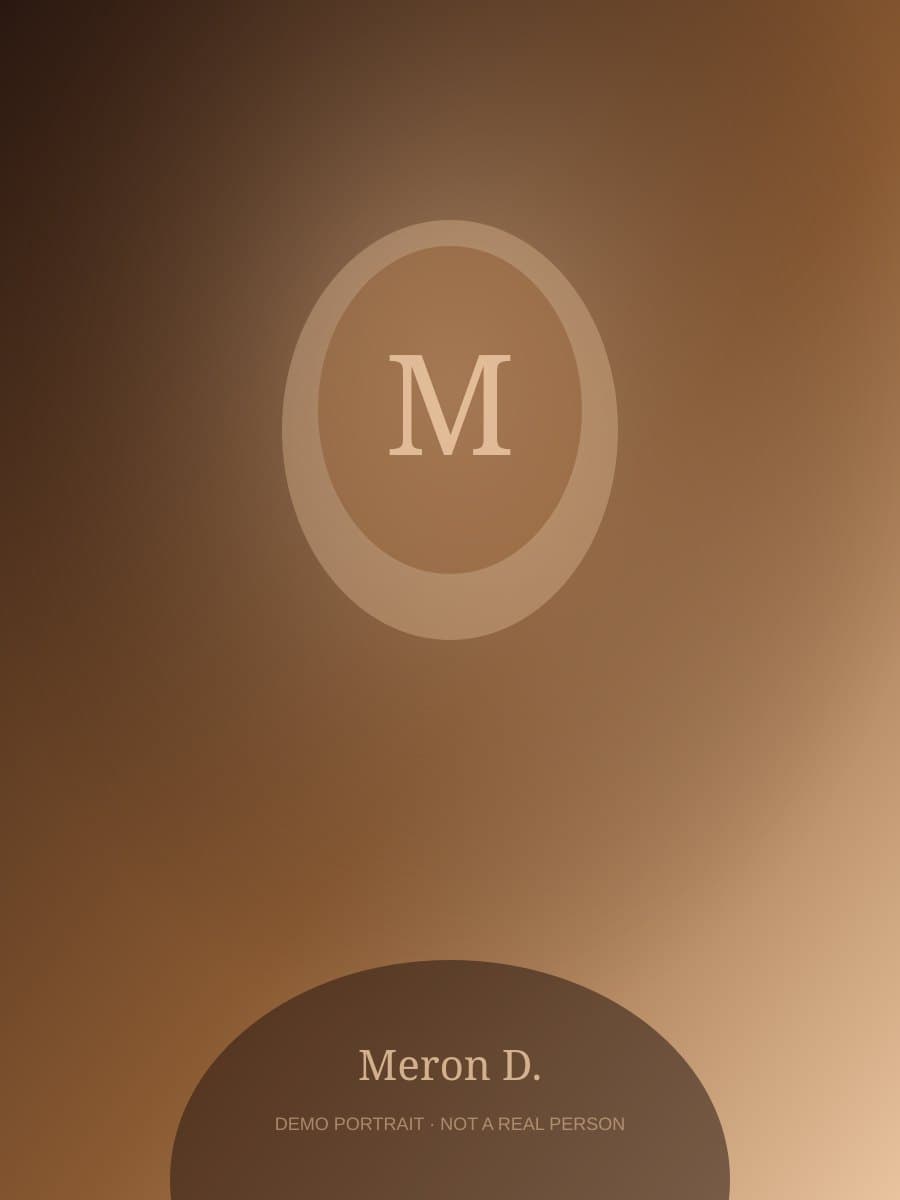 Meron D. demo portrait 1